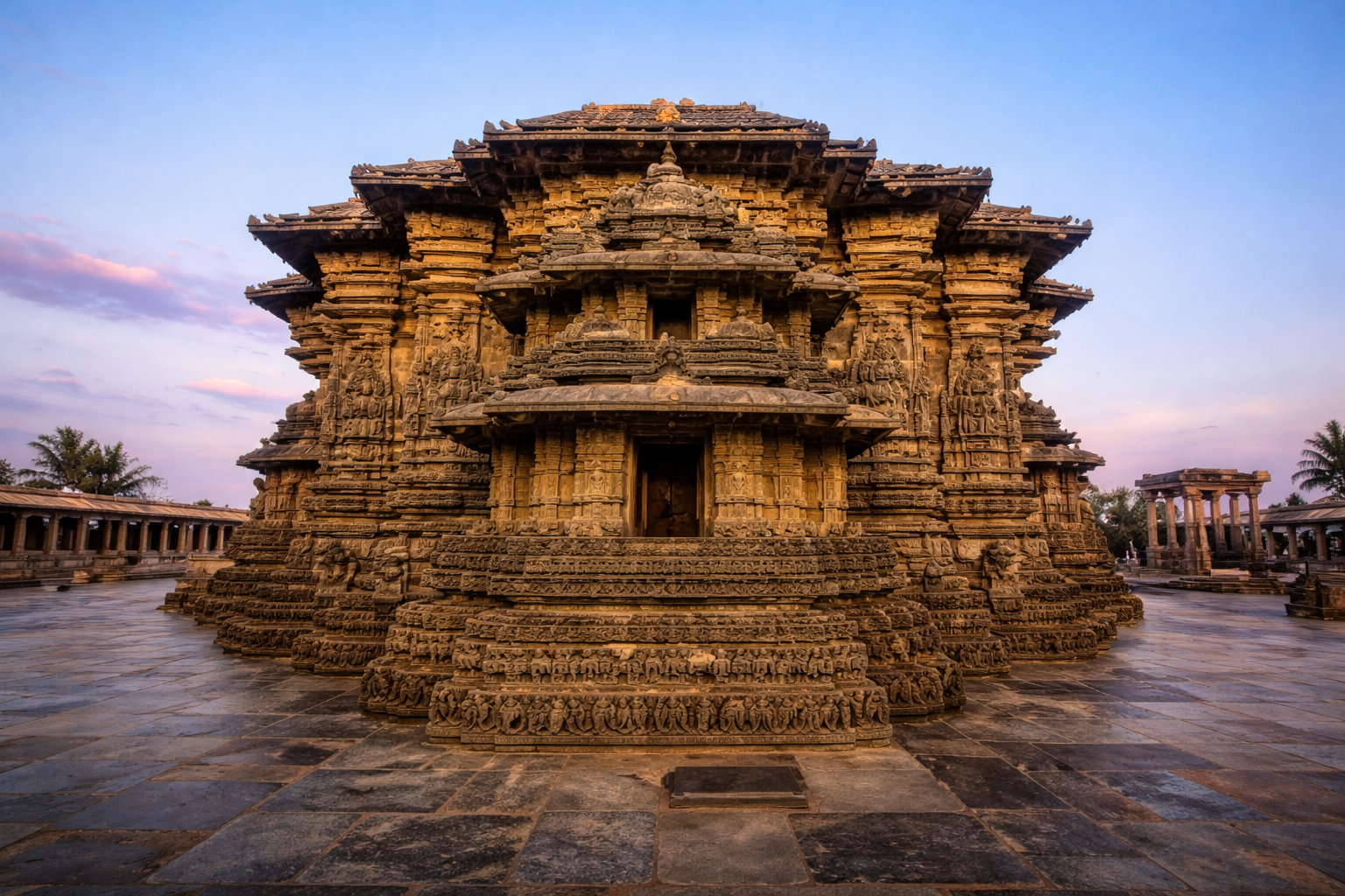 Halebidu temple heritage tour from Sakleshpur